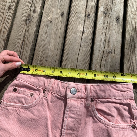Zara Pink High Rise Shorts - Picture 7 of 9